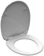 Duroplast WC-bril SAILING met soft-close lange levensduur: extreem onbreekbaar en krasbestendig comfort en functie: geruisloos sluiten dankzij de automatische valrem eenvoudig schoon te maken da