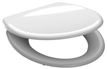 Duroplast WC-bril WHITE met soft-close en quick-release
