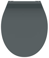 Duroplast WC-bril SLIM ANTHRAZIT met soft-close en quick-release, antraciet afbeelding