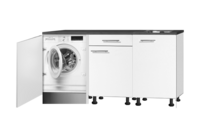 kitchenette 180cm met inbouw wasmachine en spoelbak RAI-003344 afbeelding