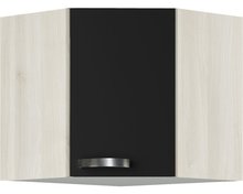 Hoek wandkast Faro Antraciet (BxHxD) 60,0x57,6x34,6 cm OED606-9-85 afbeelding