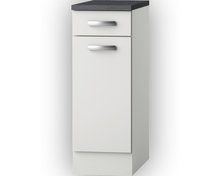 Onderkast Lagos White Glans (BxHxD) 30 x 84,8 x 60,0 cm U306-9 afbeelding