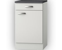 Onderkast Lagos White Glans met een La (BxHxD) 50 x 84,8 x 60,0 cm U406-9 afbeelding