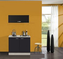 keukenblok Faro Antraciet 100cm OPTI-0103 afbeelding