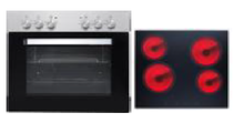 Oven kookplaat combinatie KIT-222 afbeelding