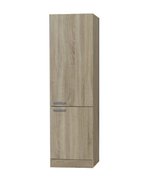 Hoge kast Napels acacia-Decor (BxHxD) 60,0x206,8x57,1 cm OPTI-88 afbeelding