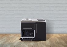 MPGS 110 Zwart mat met vaatwasser en koelkast RAI-9524 afbeelding