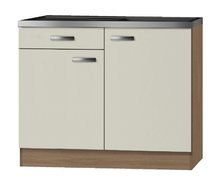 Keukenblok-Klassiek-60-Cream-met-een-la-RVS-aanrecht-100cm-x-60cm-SPL106-6-OPTI Keukenblok-Klassiek-60-Cream-met-een-la-RVS-aanrecht-100cm-x-60cm-SPL106-6-OPTI