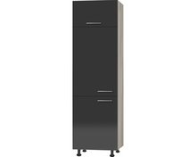 Hogerkast voor inbouw koelkast 60 cm x 211,8 cm x 58,4 cm RAI-3423 afbeelding