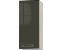 Wandmeubel Antraciet hoogglans decor (W) 30,0x70,4x34,9 cm RAI-0003312 afbeelding