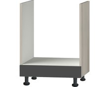 Oven wooneenheid Antraciet Hoogglans 60,0x87,0x58,4 RAI-003217 afbeelding