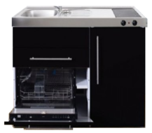 MPGS 120 Zwart metalic met vaatwasser en koelkast RAI-9597 afbeelding