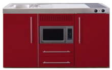 MPM 150 Rood met koelkast en magnetron RAI-953 afbeelding