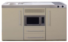 MPM 150 Zand met koelkast en magnetron RAI-950