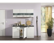 Kitchenette Lagos wit hoogglans 150cm OPTI-125 afbeelding