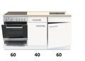 3-in-1-Keukenblok-140-x-60-cm-incl.-oven-+-kookplaat-+-spoelbak-RAI-845