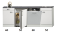 Kitchenette-200cm-wit-hoogglans-met-vaatwasser-en-koelkast-en-kookplaat-RAI-447