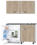 Kitchenette-120cm-Padua-incl-wandkasten-en-inbouw-koelkast-RAI-049