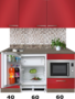kitchenette-160cm-rood-incl-inbouw-koelkast-en-inbouw-combi-magnetron-RAI-4444