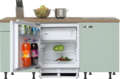 kitchenette-180-cm-groen-met-stelpoten-en-inbouw-koelkast-RAI-409