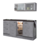 keukenblok-180cm-betonlook-met-koelkast-en-glazen-wandkast-120cm-RAI-885