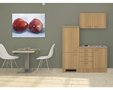 Kitchenette-Nano-beukenhoutdecor-160-cm-incl.-Inbouwapparatuur-HRG-0599