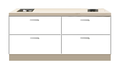 Kitchenette-200cm-Wit-mat-Zamora-RAI-44439
