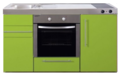 MPB-150-Groen-met-koelkast-en-oven-RAI-935