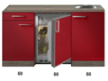 Kitchenette-Rood-Hoogglans-150cm-HRG-5396